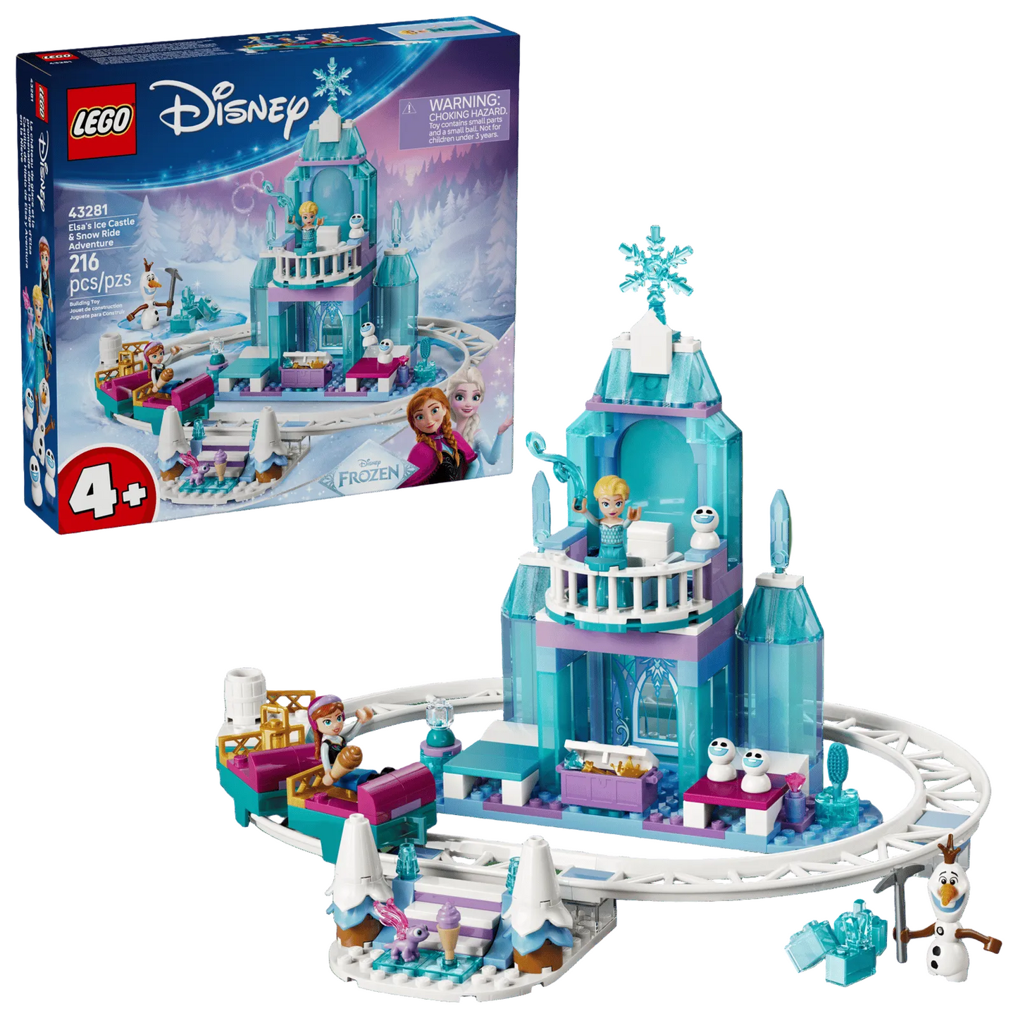 LEGO® Disney™ #43281 Elsas Schlittenfahrt um den Eispalast