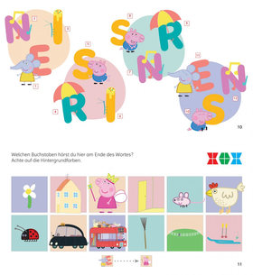miniLÜK Kindergarten/Vorschule - Buchstabieren mit Peppa Pig