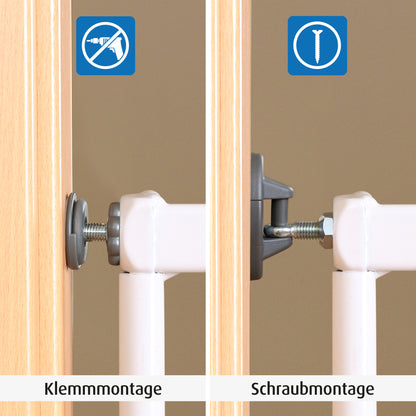 reer Advanced Klemm- und Schraubgitter, 77 - 110 cm Durchgangsbreiten