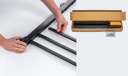 reer Schraubgitter, Baukasten zum Zusammenbauen, 63-103,5 cm