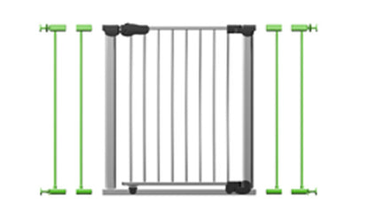 reer Advanced Klemmgitter 77,5 - 83,5 cm Durchgangsbreite