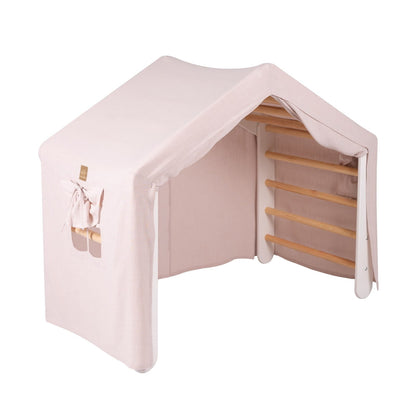MeowBaby.de MeowBaby Kletterhaus mit Zelt 112x61x94 cm, faltbar