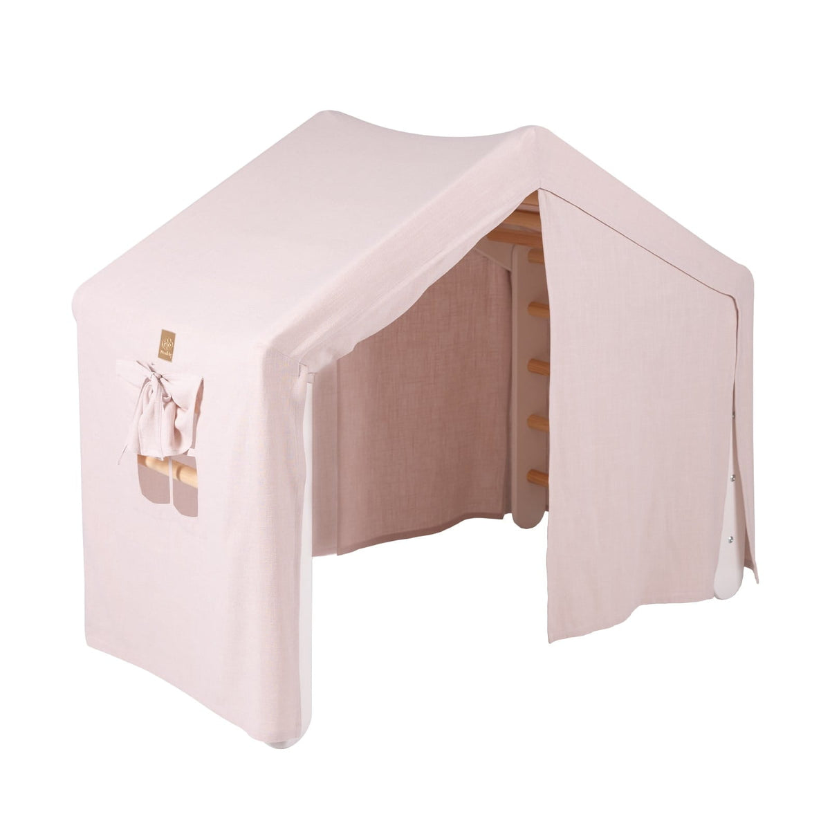 MeowBaby.de MeowBaby Kletterhaus mit Zelt 112x61x94 cm, faltbar