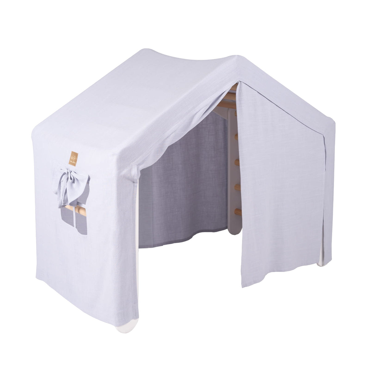 MeowBaby.de MeowBaby Kletterhaus mit Zelt 112x61x94 cm, faltbar