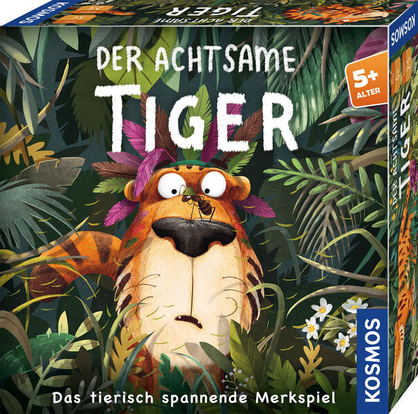 Kosmos Der achtsame Tiger | Memo-Spiel ab 5 Jahren für 2-5 Spieler