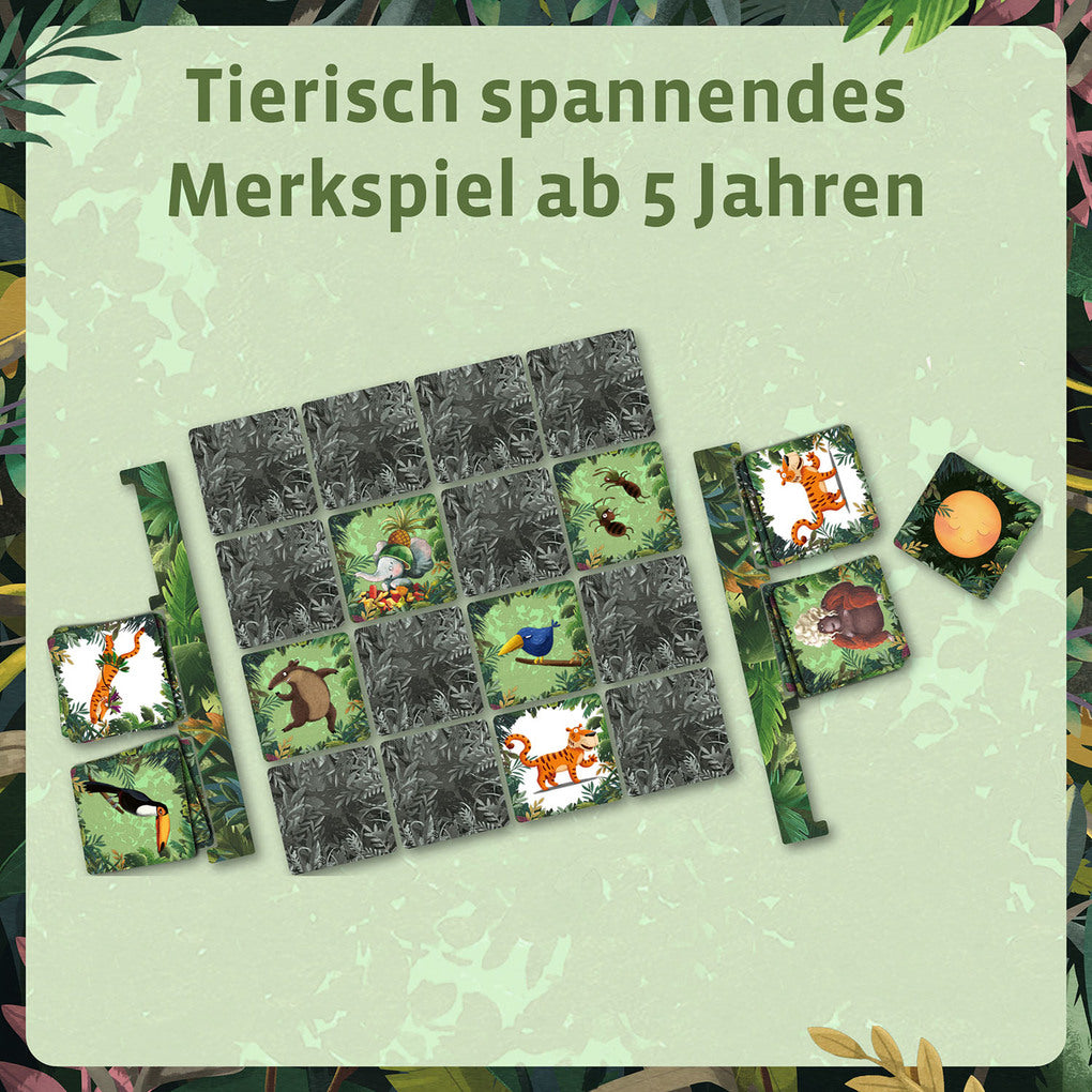 Kosmos Der achtsame Tiger | Memo-Spiel ab 5 Jahren für 2-5 Spieler