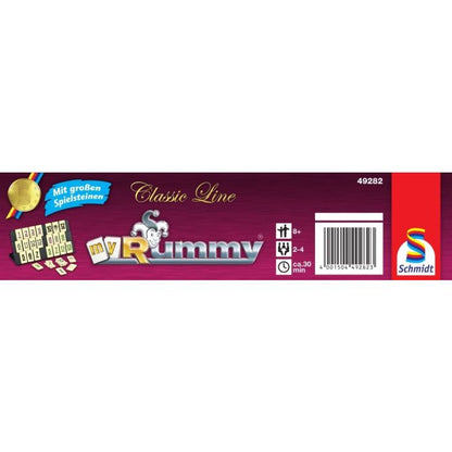 MyRummy® mit großen Spielfiguren, Classic Line, Familienspiel