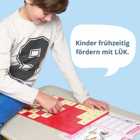 LÜK Kontrollgerät mit 24 Aufgabenplättchen