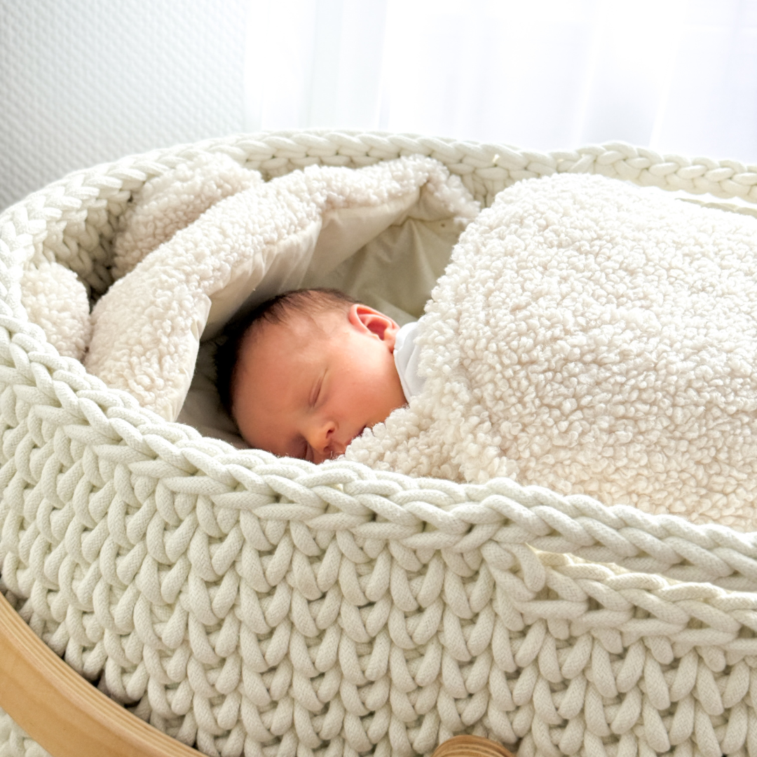 MeowBaby.de MeowBaby Einschlagdecke mit Bärenohren Bearly