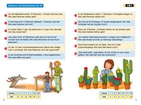 miniLÜK 2./3. Klasse - Mathematik - Textaufgaben