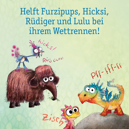 Kosmos Furzipups und seine Freunde | Würfelspiel mit Sound ab 4 Jahren