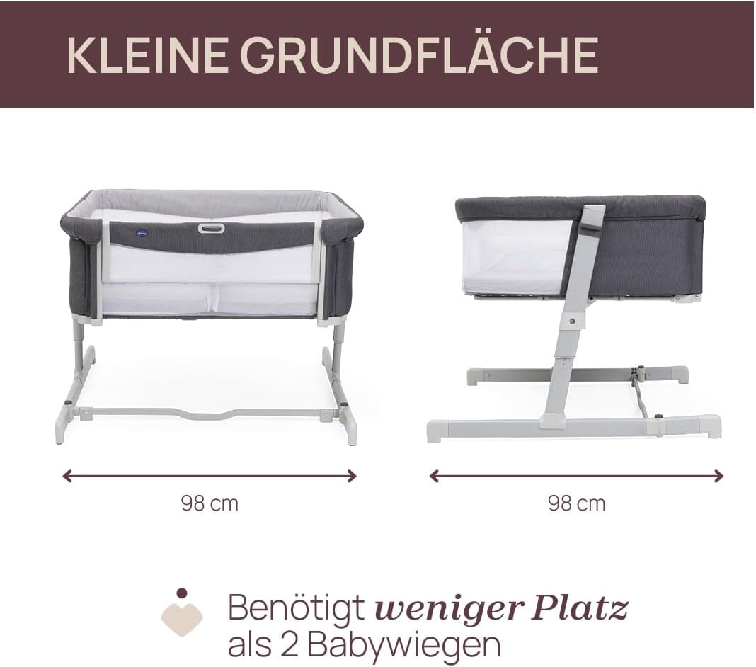 chicco Next2Me Twins, Beistellbett für Zwillinge