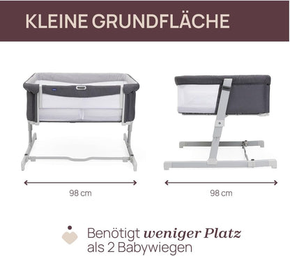 chicco Next2Me Twins, Beistellbett für Zwillinge