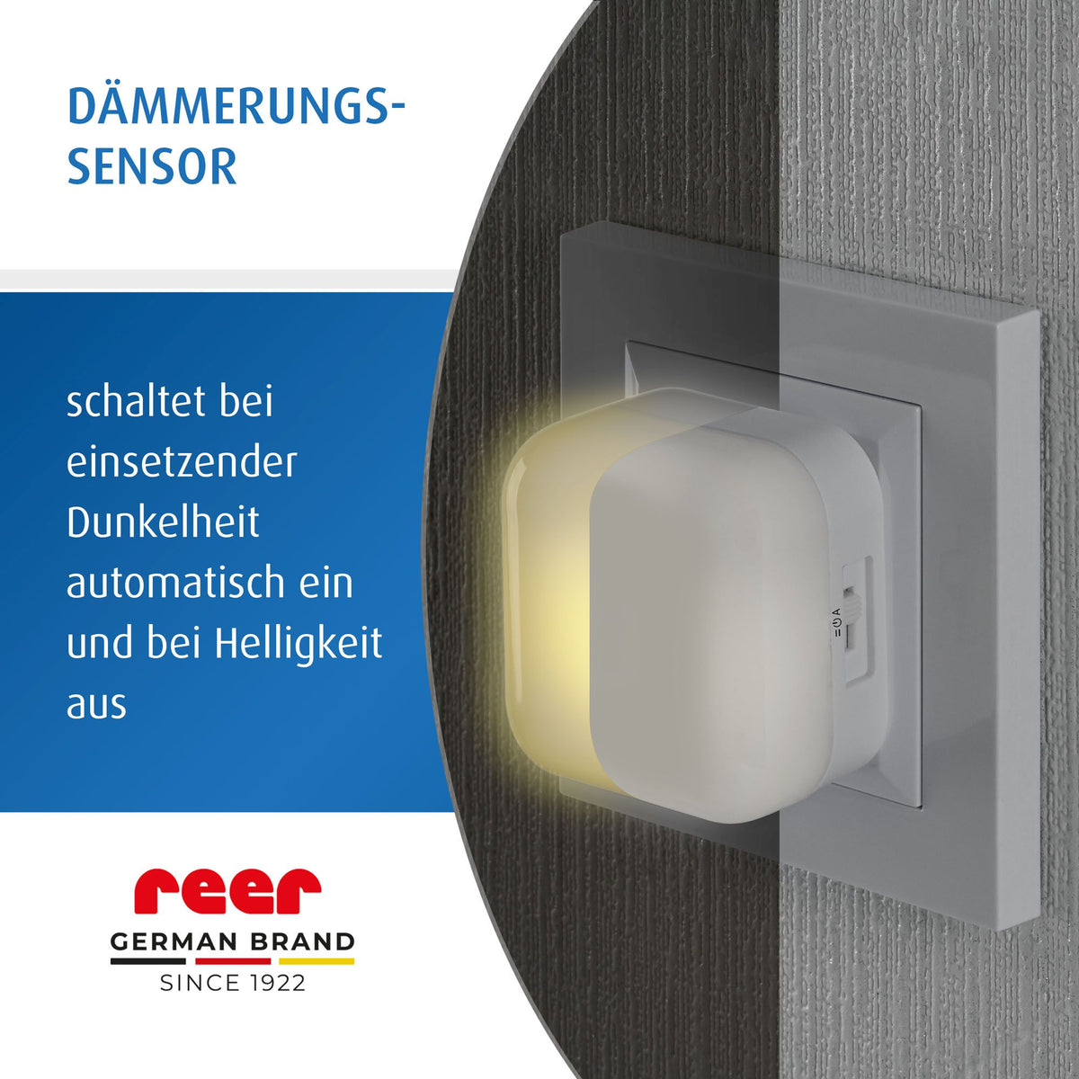 2in1 SleepLight - Eukalyptus: Energiesparendes LED-Nachtlicht mit Dämmerungssensor