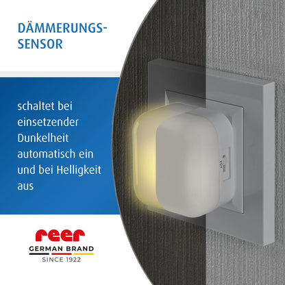 2in1 SleepLight - Eukalyptus: Energiesparendes LED-Nachtlicht mit Dämmerungssensor