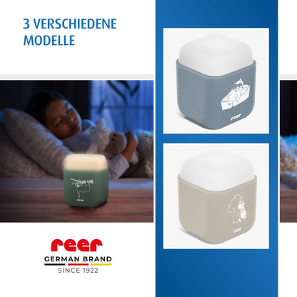 2in1 SleepLight - Eukalyptus: Energiesparendes LED-Nachtlicht mit Dämmerungssensor
