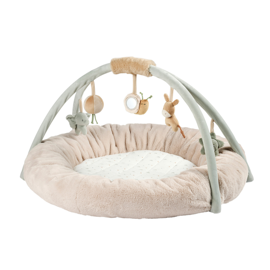 Nattou Gepolsterte Krabbeldecke LouLou rund 90 cm
