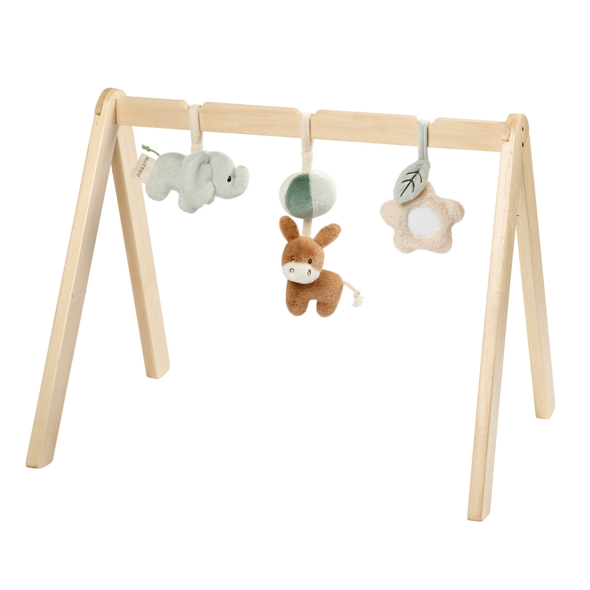 Nattou Holzbogen mit hängendem Spielzeug LouLou