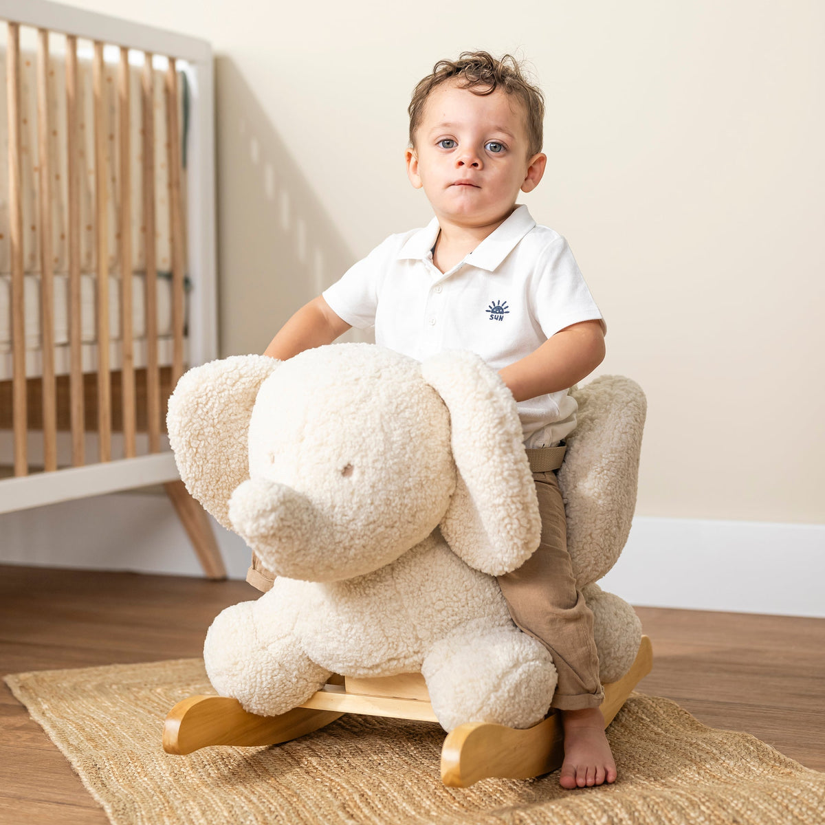 Nattou Schaukelpferd Elefant Teddy