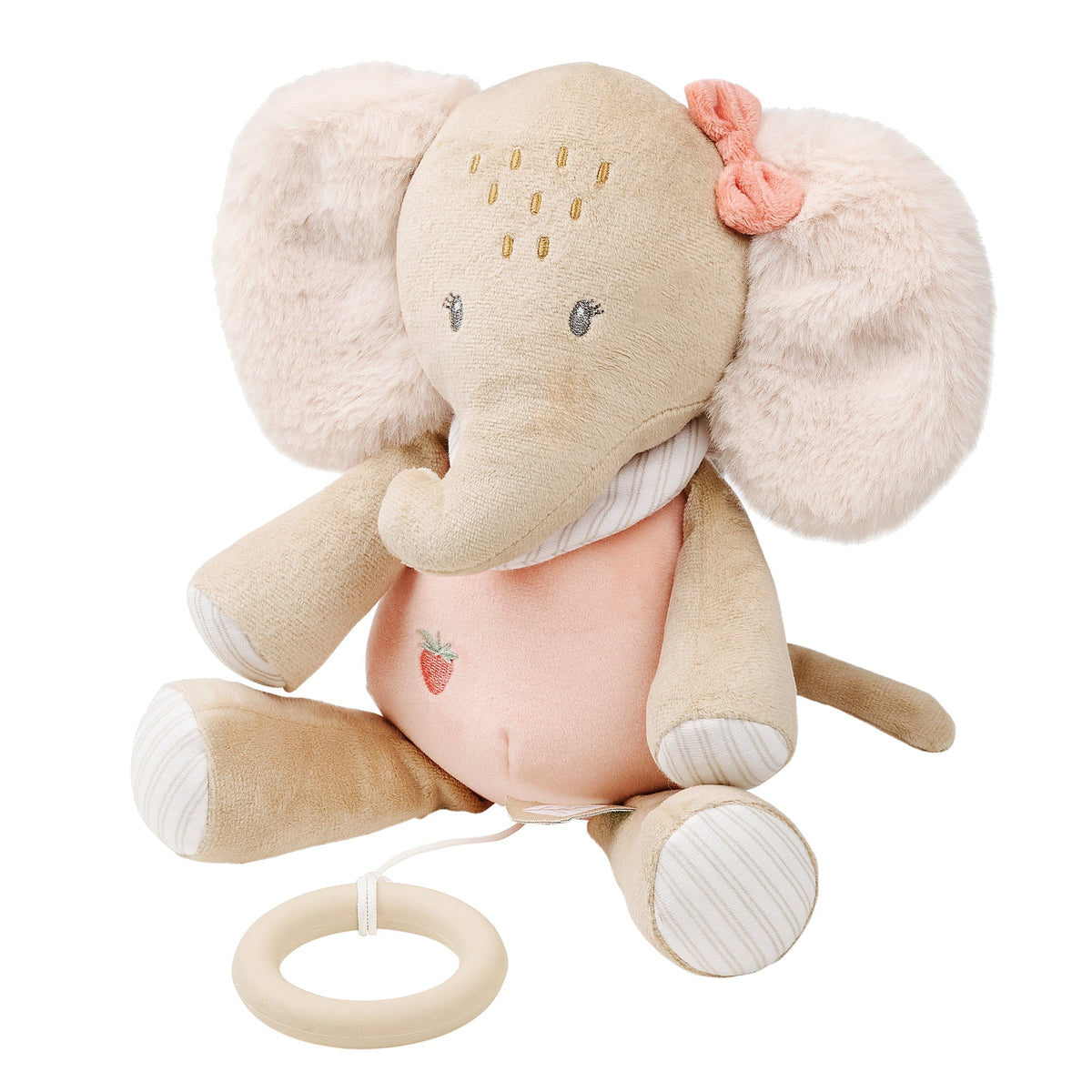 Nattou Kuscheltier Spieluhr Elefant Flo, Ernest & Oli
