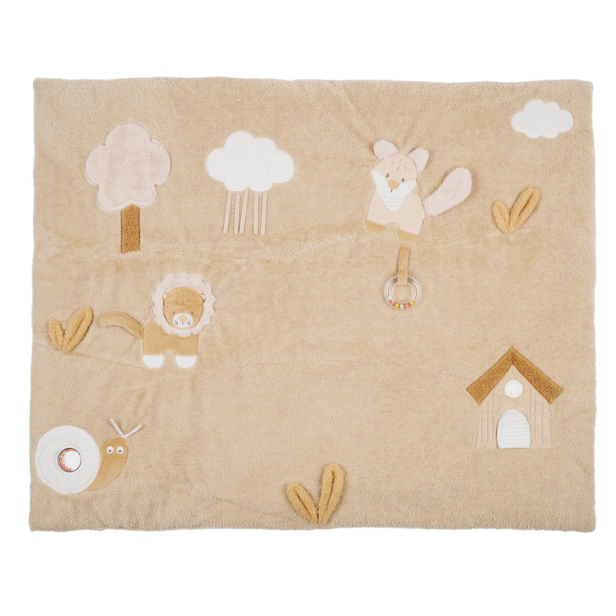 Nattou Spielmatte Löwe Flo, Ernest & Oli 100 cm