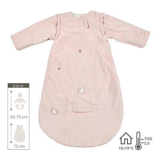 Nattou Schlafsack FanFan 70 cm Nicky Rosa