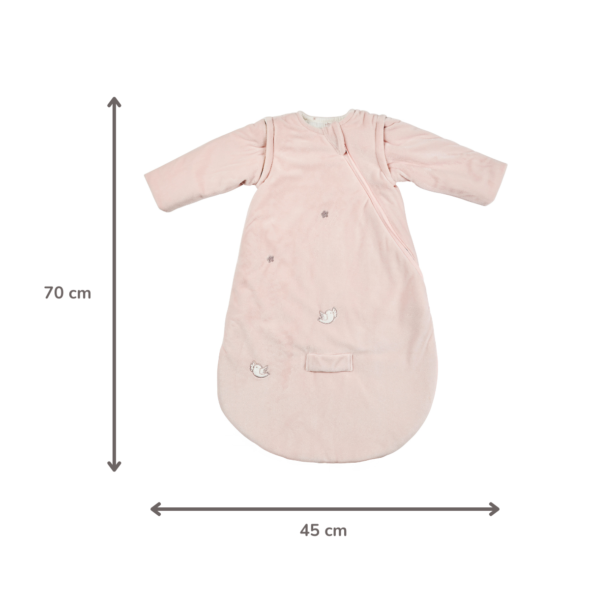 Nattou Schlafsack FanFan 70 cm Nicky Rosa