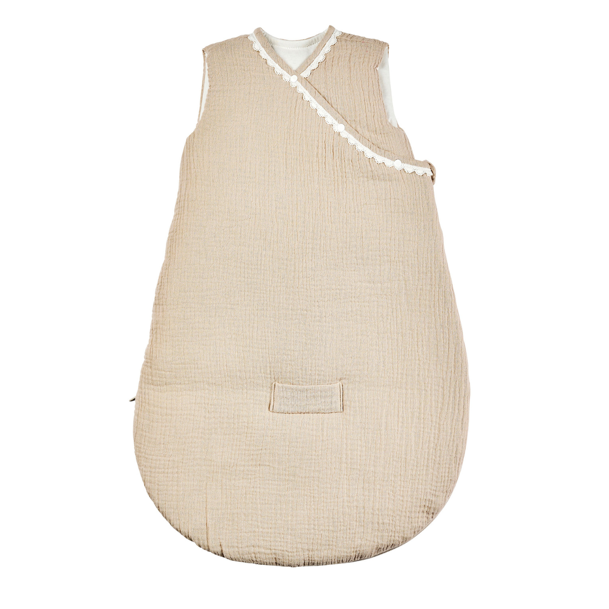 Nattou Schlafsack FanFan 70 cm Swaddle Sand TOG 2