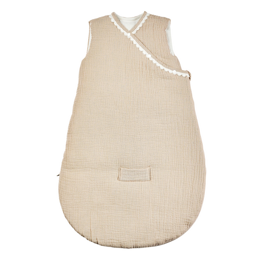 Nattou Schlafsack FanFan 70 cm Swaddle Sand TOG 2