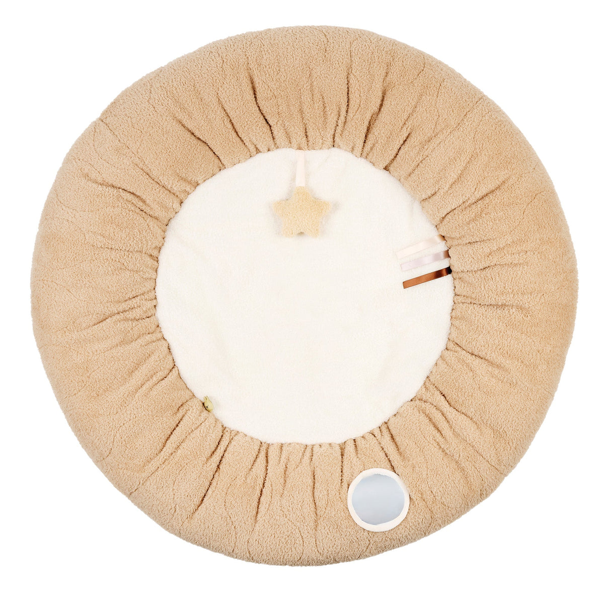 Nattou Spielmatte Teddy rechteckig mit Spielbogen 90 cm