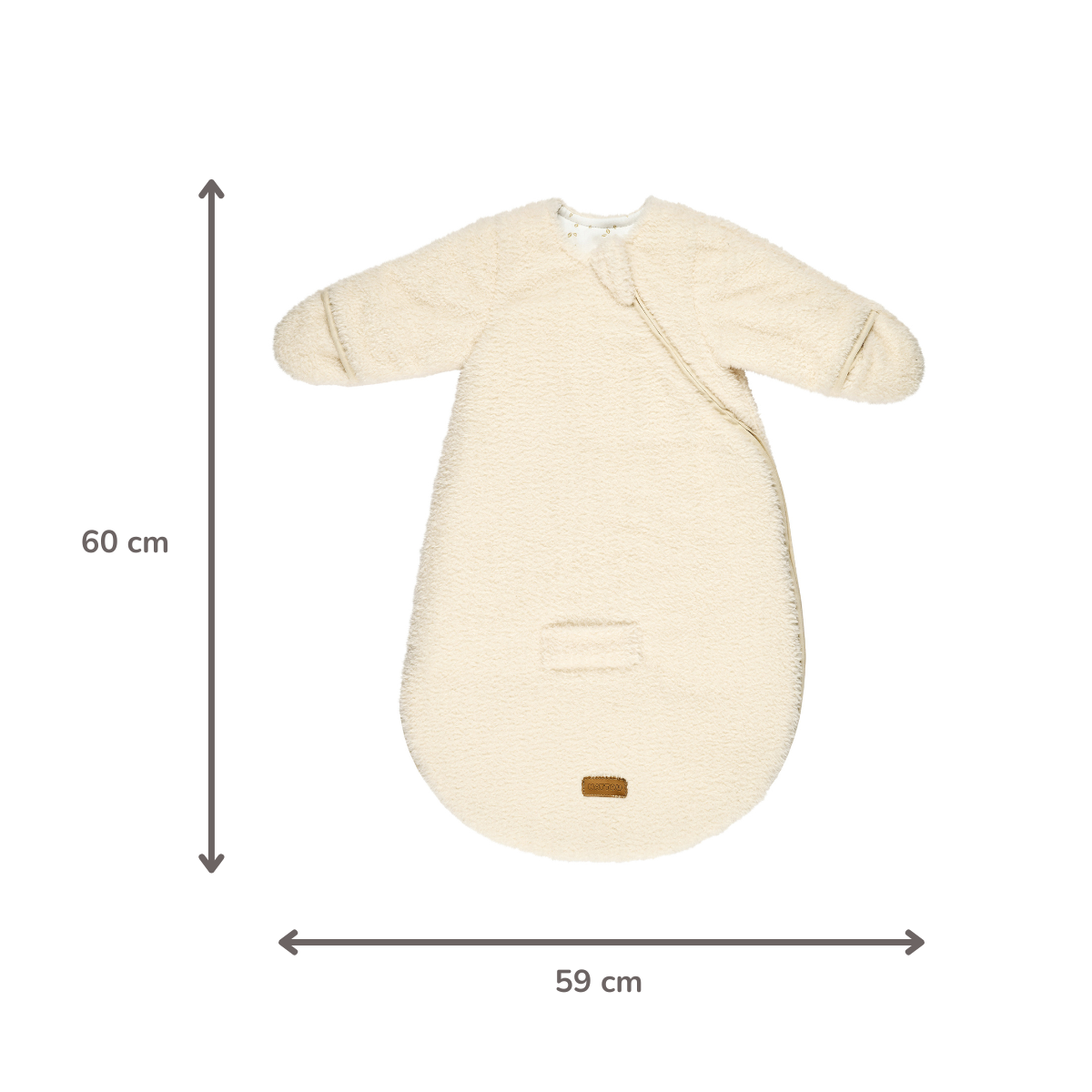 Nattou Schlafsack Teddy Ecru 60 cm