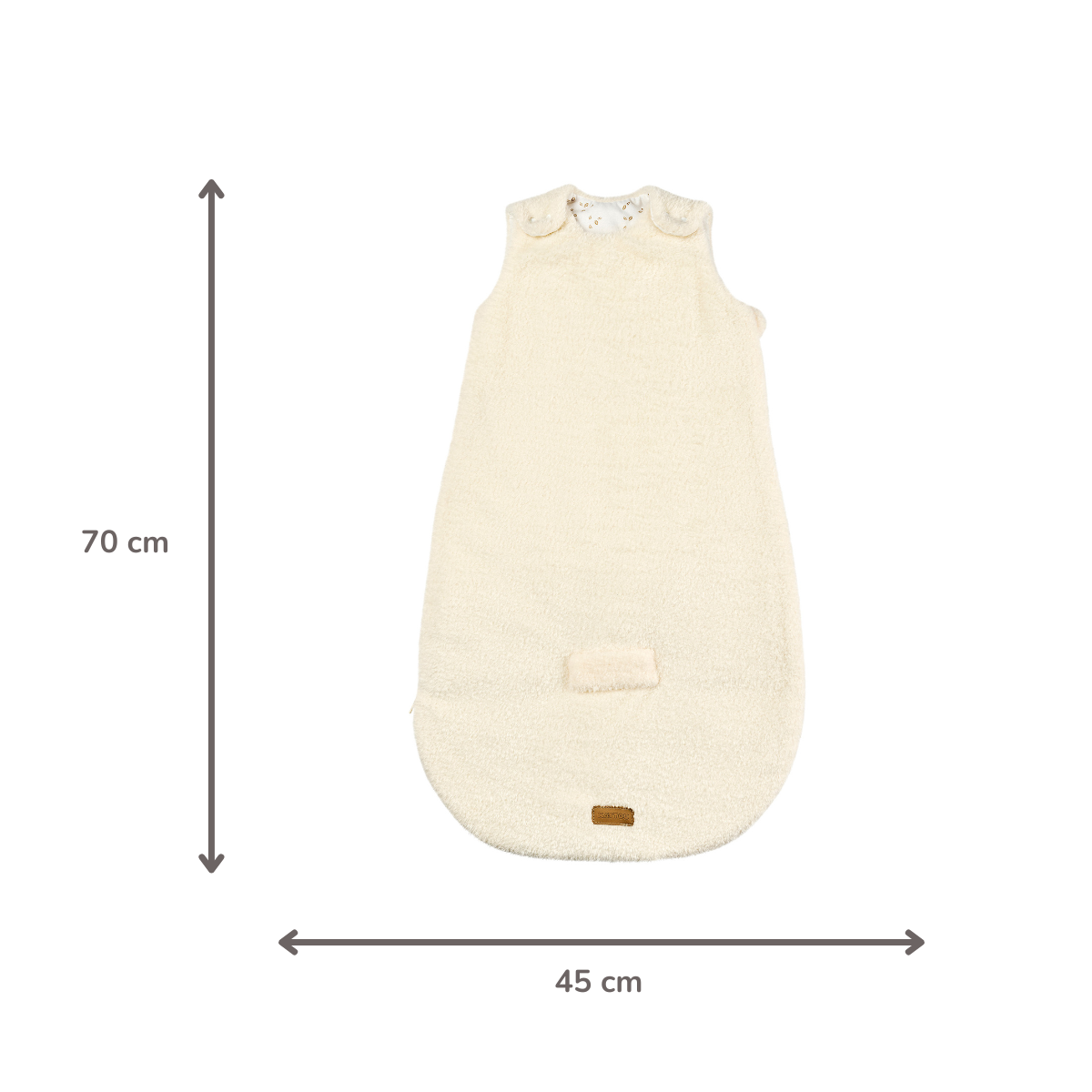 Nattou Schlafsack Teddy Ecru 70 cm