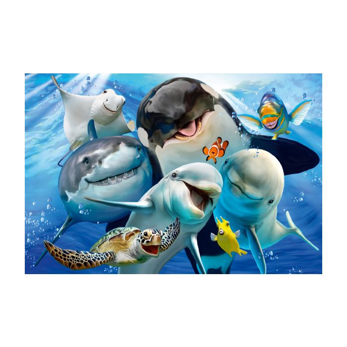 Unterwasser-Freunde, 200 Teile Kinderpuzzle