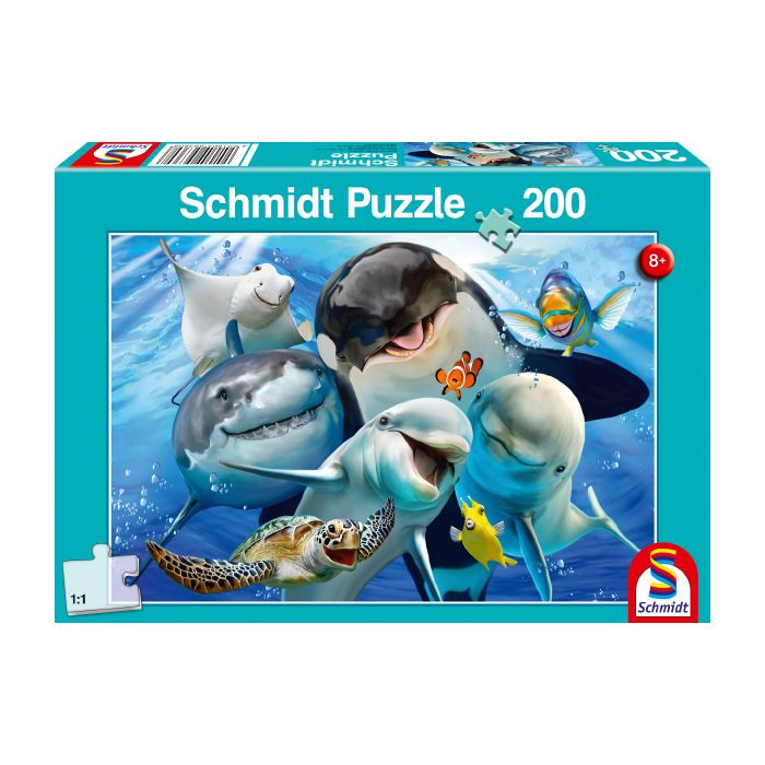 Unterwasser-Freunde, 200 Teile Kinderpuzzle