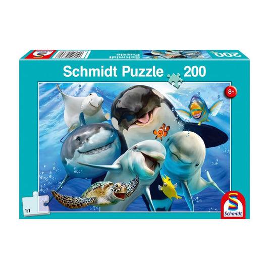 Unterwasser-Freunde, 200 Teile Kinderpuzzle