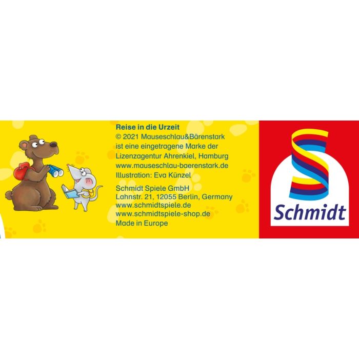 Mauseschlau & Bärenstark: Reise um die Welt, 100 Teile Kinderpuzzle mit Add-on (Wissensbüchlein)
