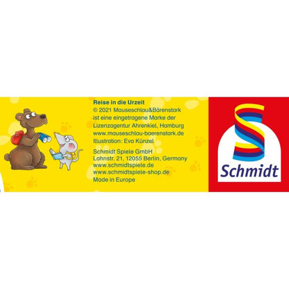 Mauseschlau & Bärenstark: Reise um die Welt, 100 Teile Kinderpuzzle mit Add-on (Wissensbüchlein)
