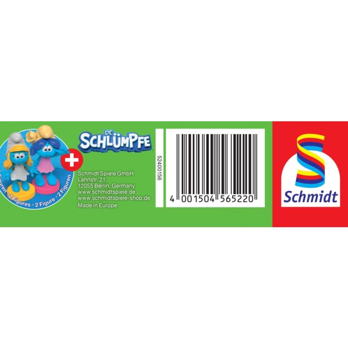 Die Schlümpfe: Azrael in Schlumpfhausen, 60 Teile Kinderpuzzle mit Add-on