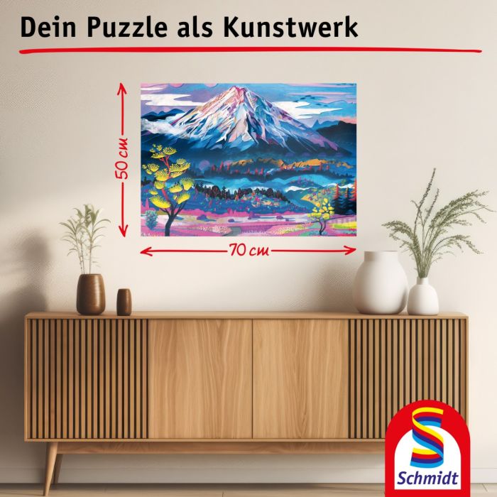 Redina Tili: Die Ruhe des Berges, 1.000 Teile Puzzle