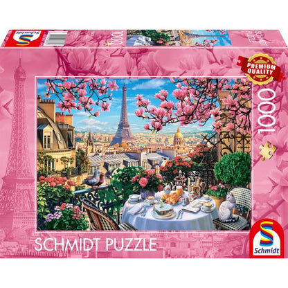 Frühstück in Paris, 1.000 Teile Puzzle