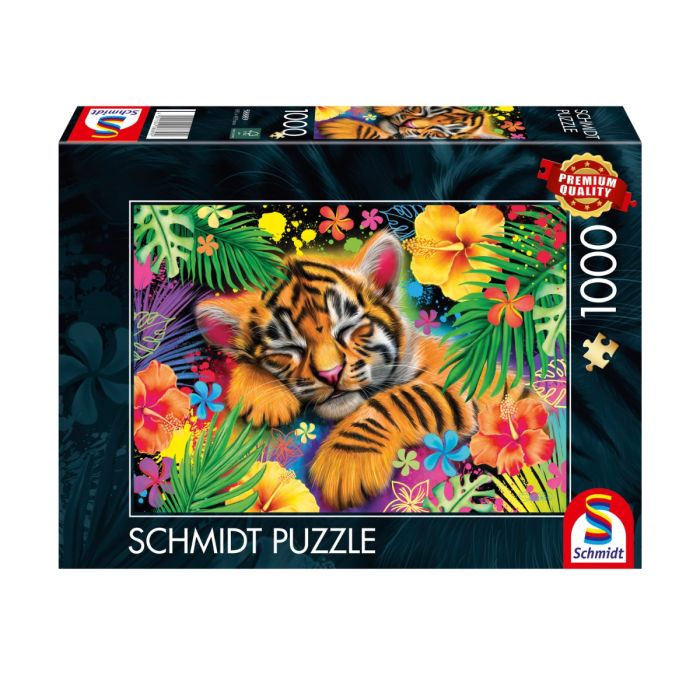 Tiger-Welpe, 1.000 Teile Puzzle