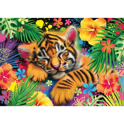Tiger-Welpe, 1.000 Teile Puzzle