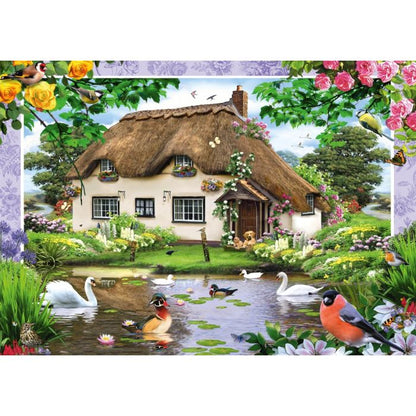 Romantisches Landhaus, 500 Teile Puzzle