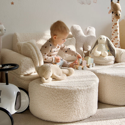 MeowBaby.de MeowBaby Spielsofa Mini Max Bearly Soft Teddy Edition