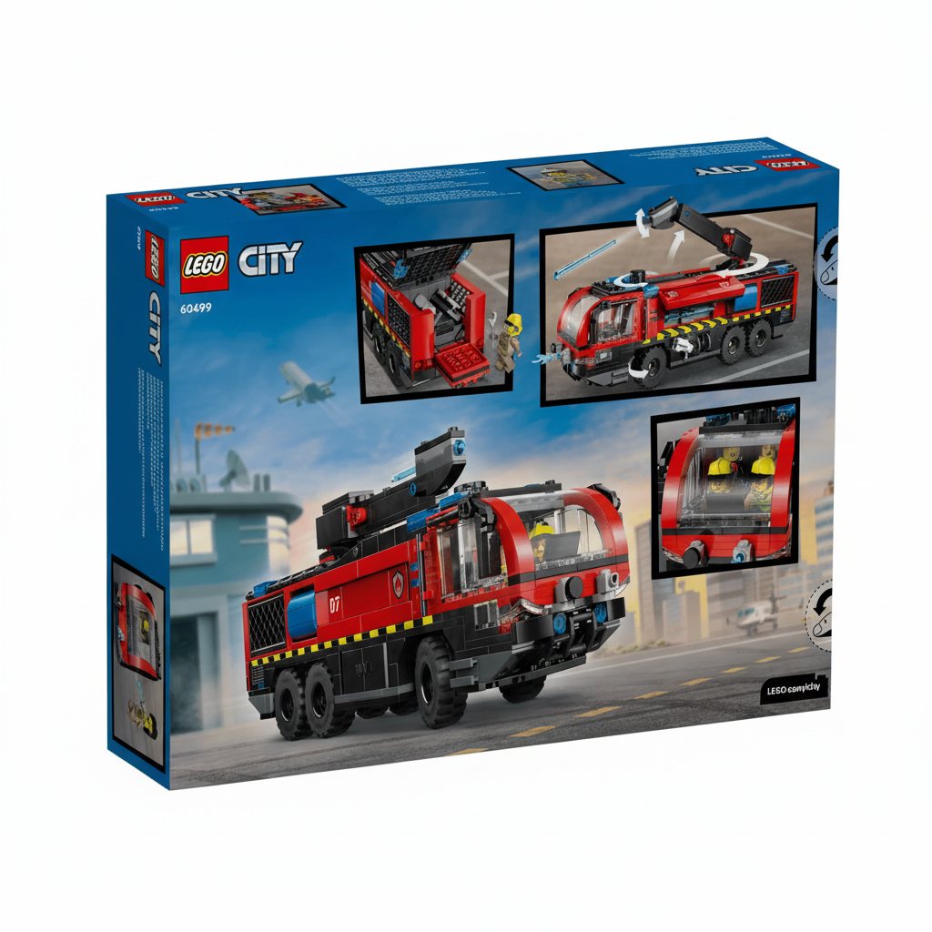 LEGO® City #60499 Flughafenlöschfahrzeug