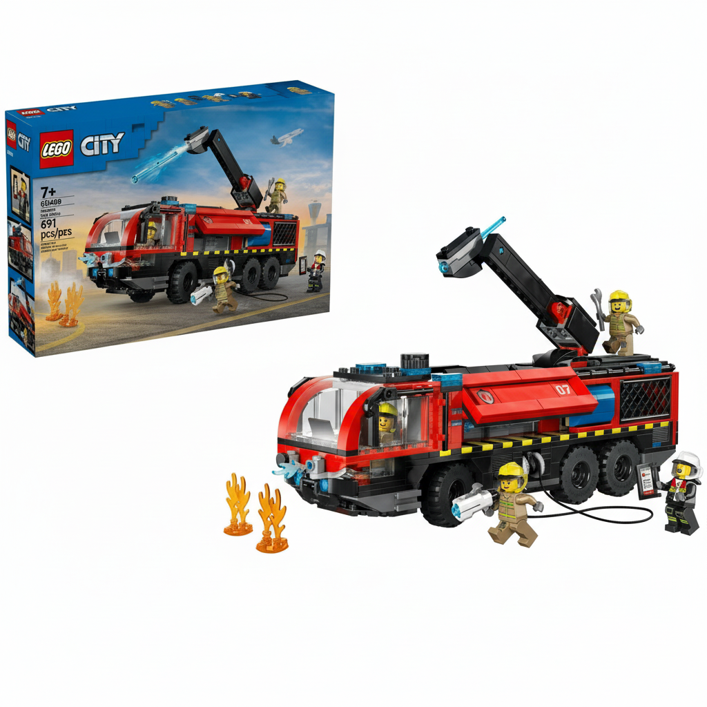 LEGO® City #60499 Flughafenlöschfahrzeug