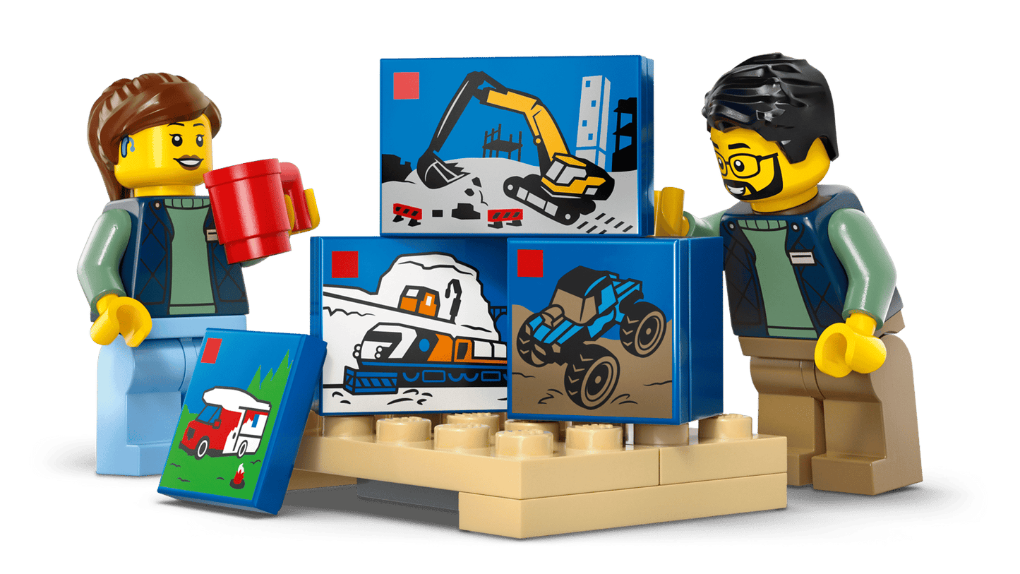 LEGO® City #60500 Der LEGO® Lieferwagen