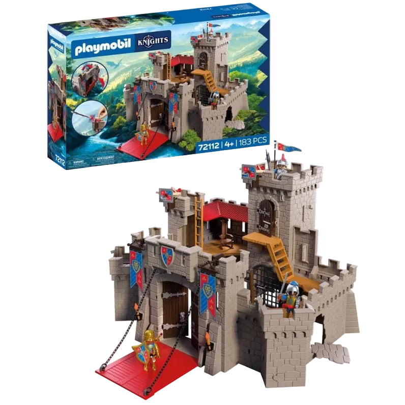 Playmobil Große Löwenritterburg | Ritterburg ab 4 Jahren | HerzEcke