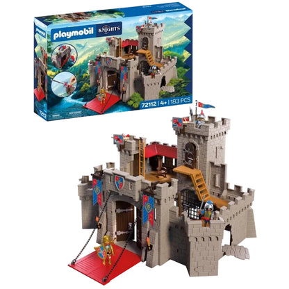 Playmobil Große Löwenritterburg | Ritterburg ab 4 Jahren | HerzEcke