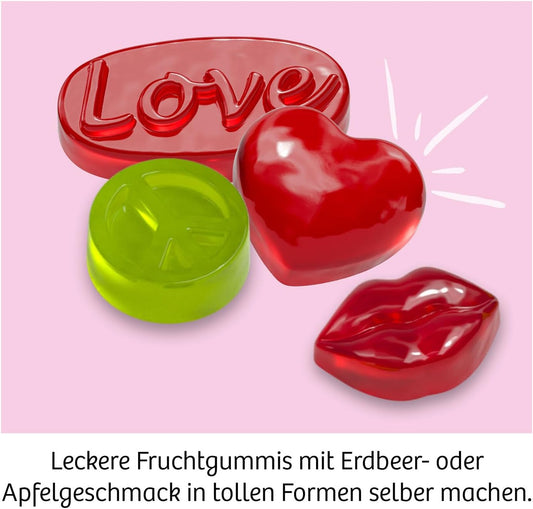 Kosmos Fruchtgummi-Labor Love & Hearts | DIY Gummibärchen ab 8 Jahren